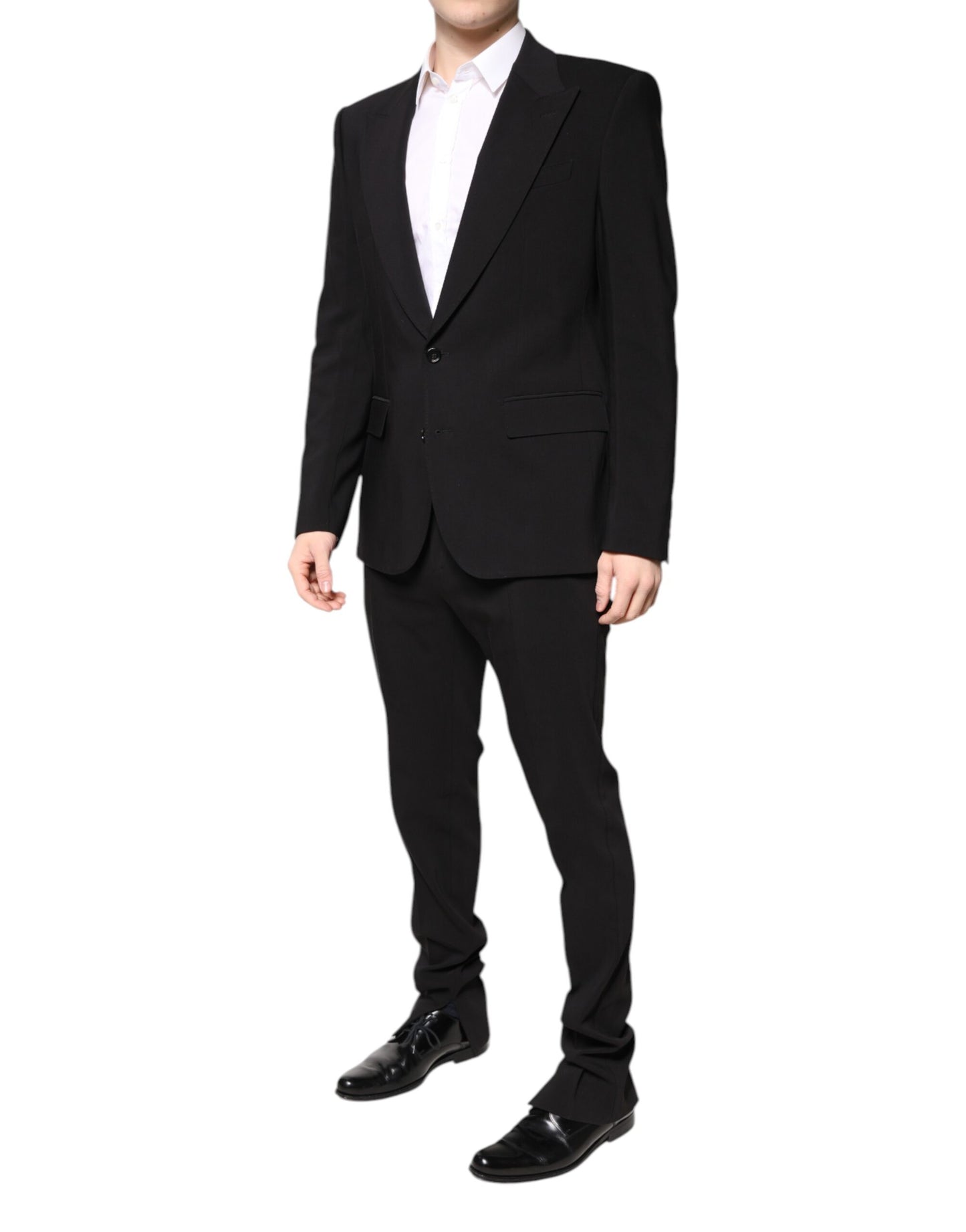 Dolce & Gabbana Multicolor Polyester Jacquard 2 Piece Suit