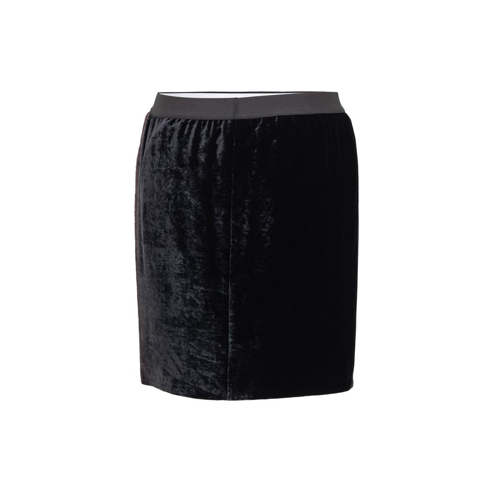 Mini-jupe en viscose noire Tom Ford