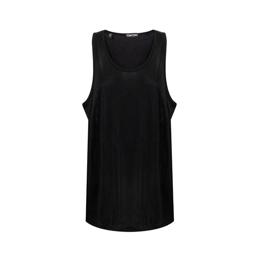 Débardeur en viscose noir Tom Ford