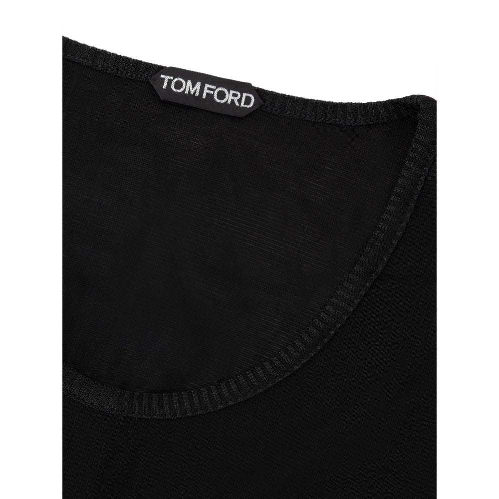 Débardeur en viscose noir Tom Ford