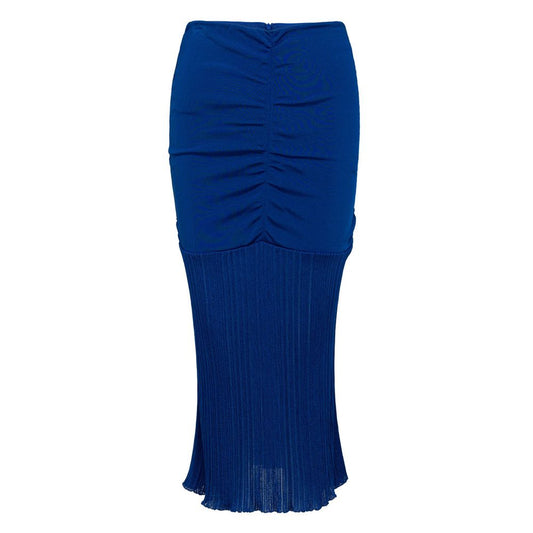 Robe midi en viscose bleue Tom Ford