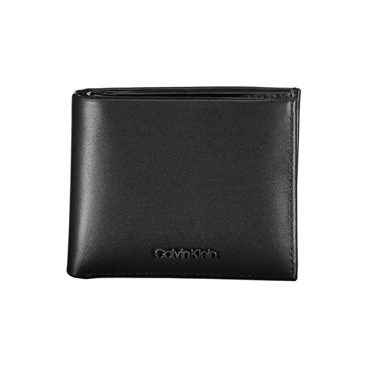 Calvin Klein Nero Leather Men Wallet