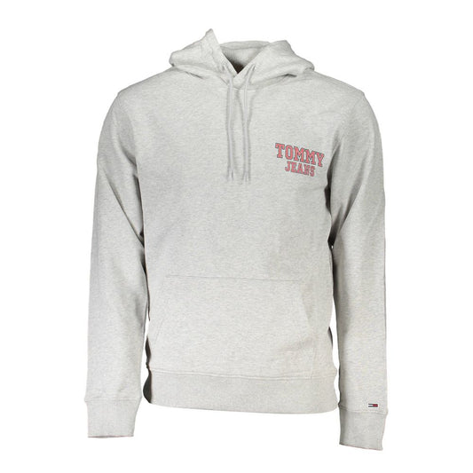 Tommy Hilfiger Grigio Cotton Men's Hoodie