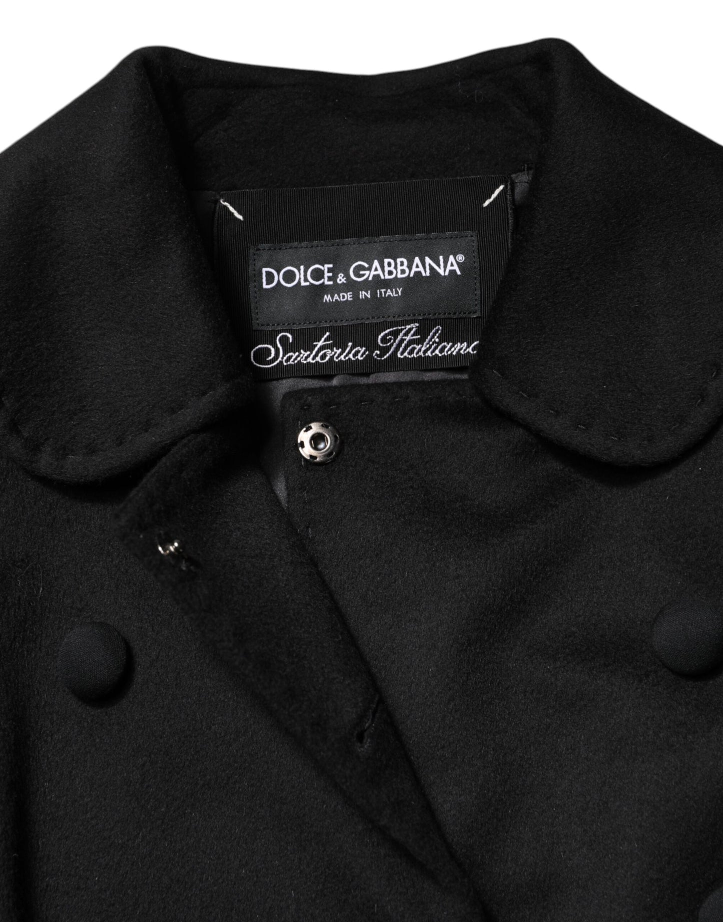 Dolce &amp; Gabbana Veste blazer Sartoria Italiano en laine noire
