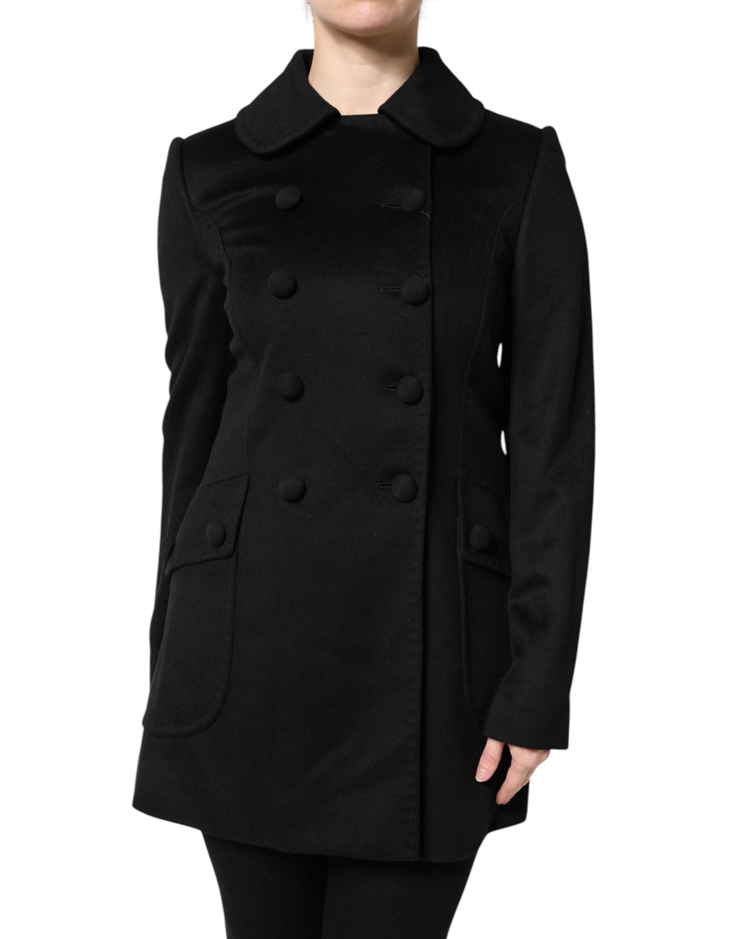 Dolce &amp; Gabbana Veste blazer Sartoria Italiano en laine noire