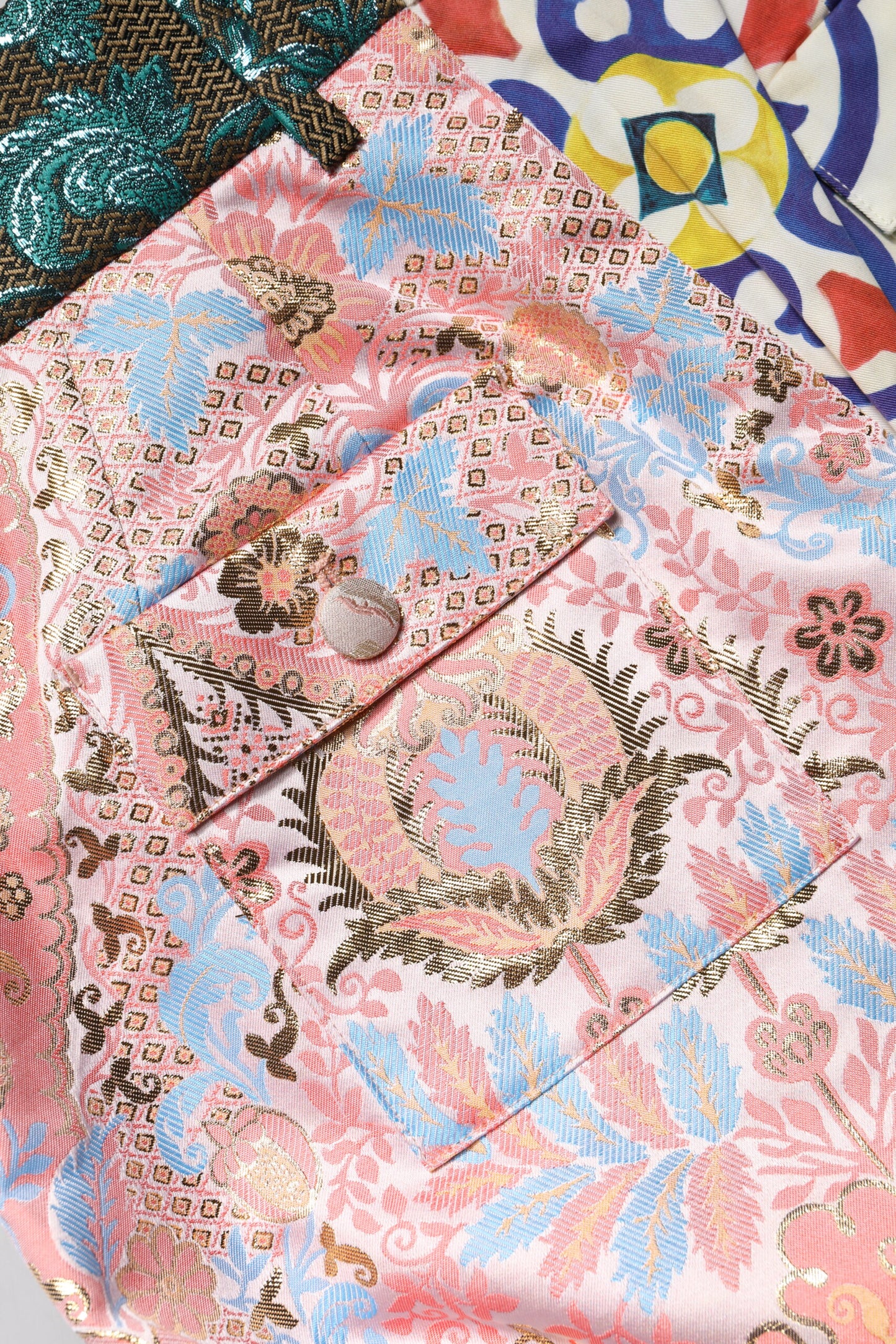 Dolce &amp; Gabbana Short taille haute multicolore pour femme