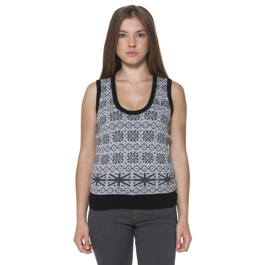 Grauer Wollpullover von Fred Perry