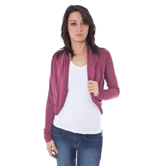 Pull élasthanne violet John Galliano