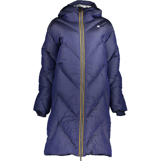 Vestes et manteaux en polyamide bleu K-WAY