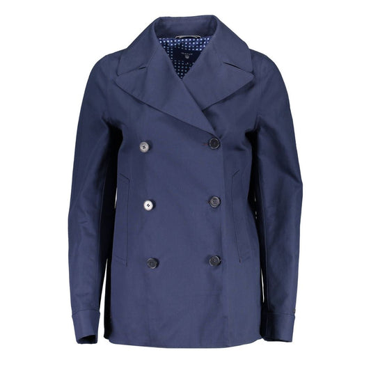 Gant Damenjacke aus blauer Baumwolle