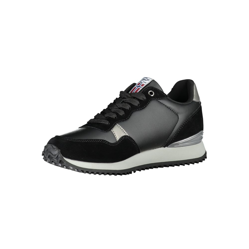 Napapijri Black Polyester Women Sneaker