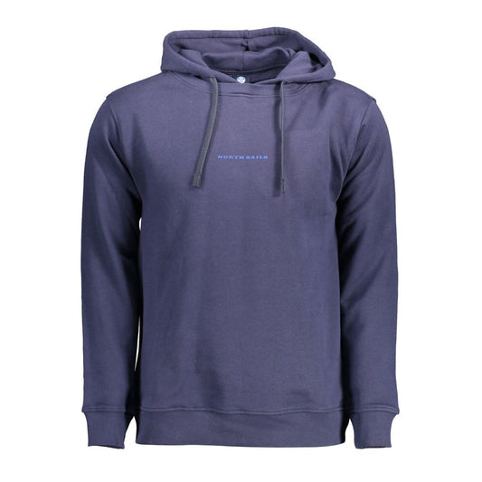 North Sails Blu Cotton Men Sweatshirt