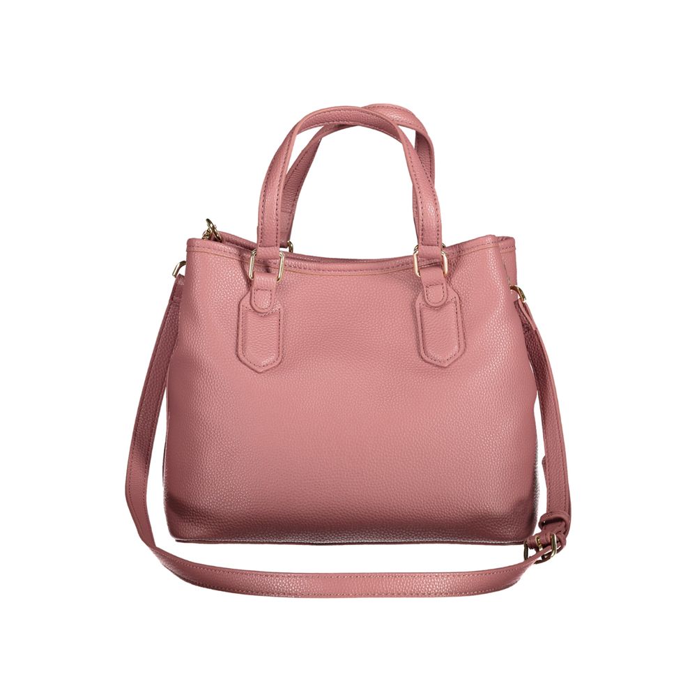 Mario Valentino Pink Polyethylen Damen Handtasche