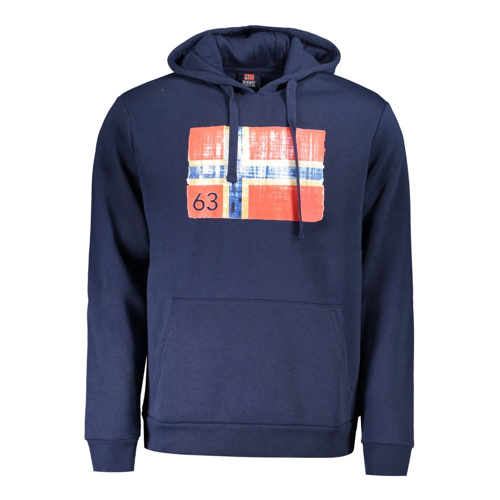 Norway 1963 Blue Cotton Men's Hoodie