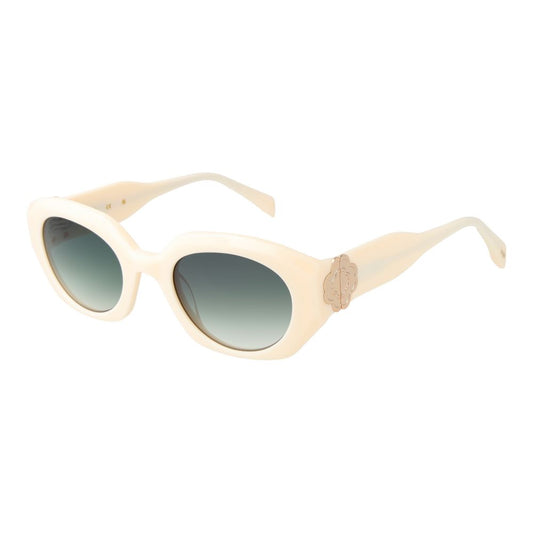Lunettes de soleil Maje blanches pour femmes