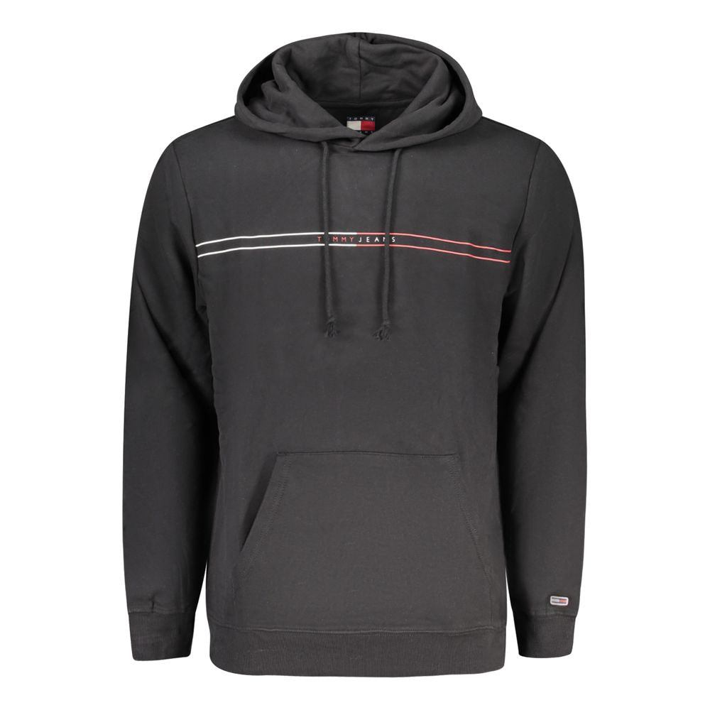 Tommy Hilfiger "Black Cotton Men's Hoodie"