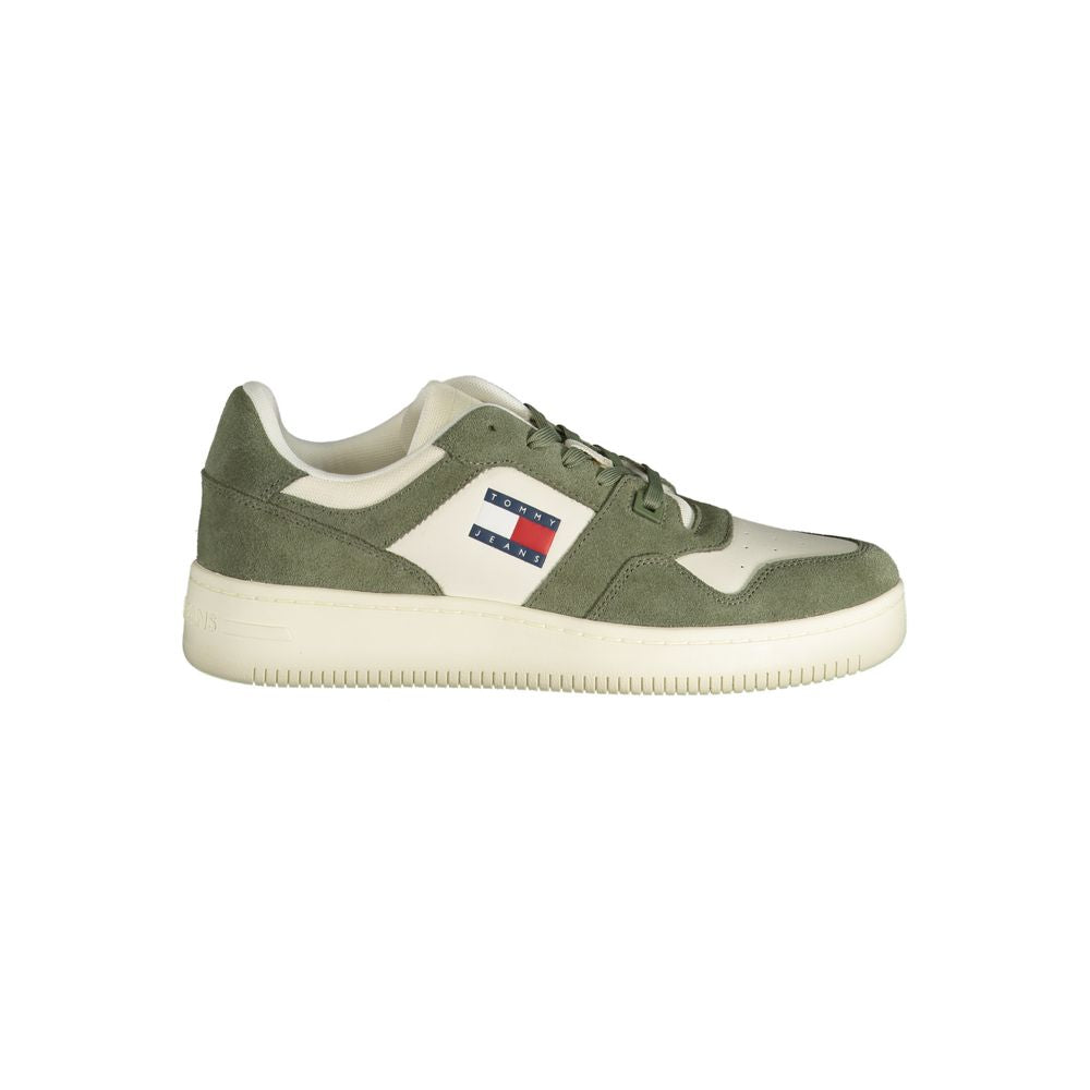 Tommy Hilfiger Verde Leather Men Sneaker