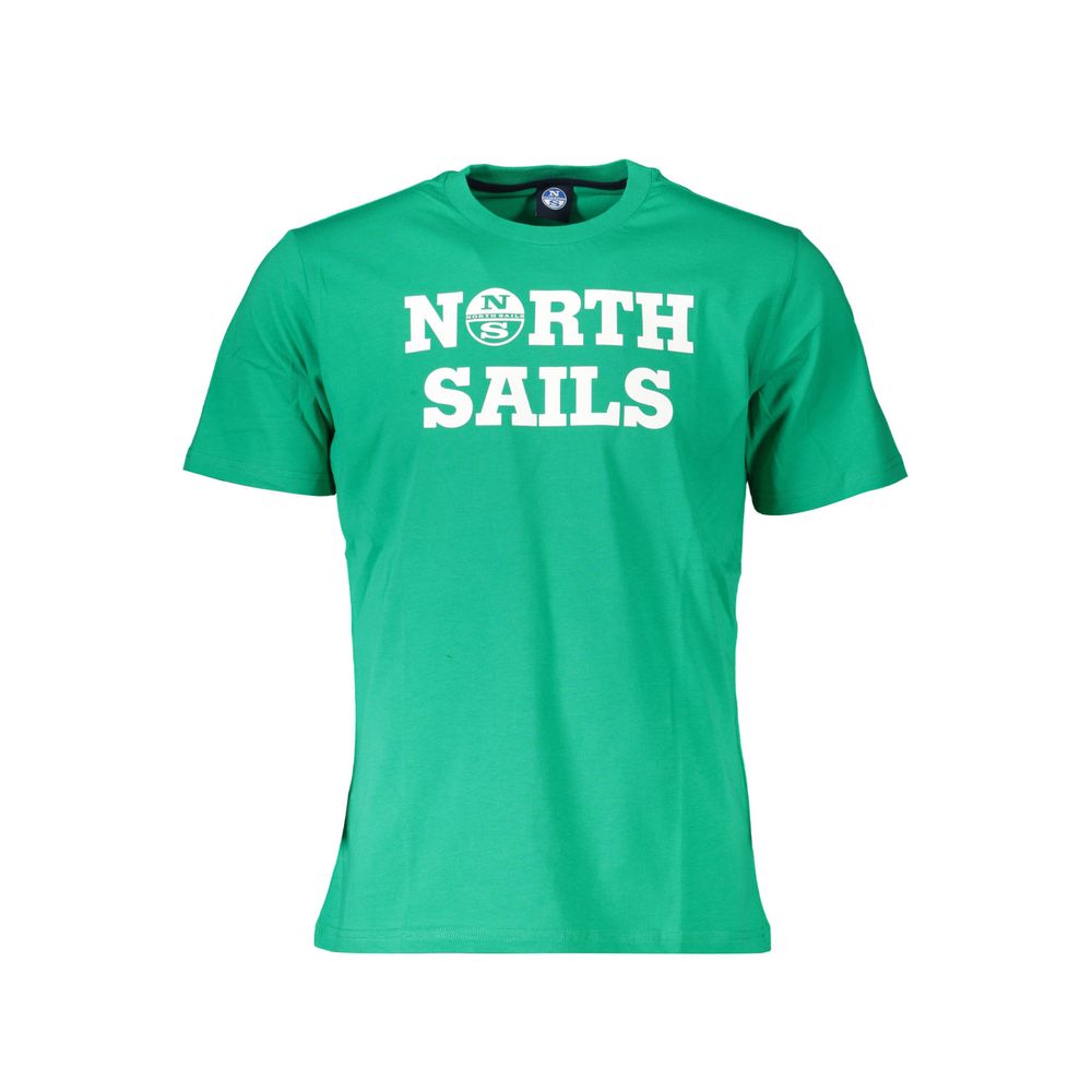 North Sails Verde Cotton Men T-Shirt