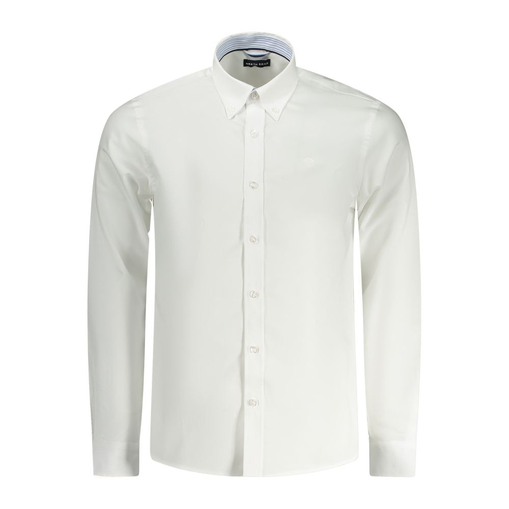 North Sails White Cotton Men's Shirt