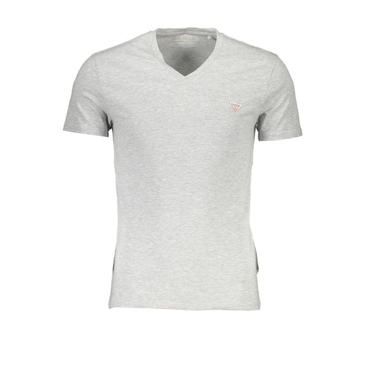 Guess Jeans Grigio Cotton Men T-Shirt