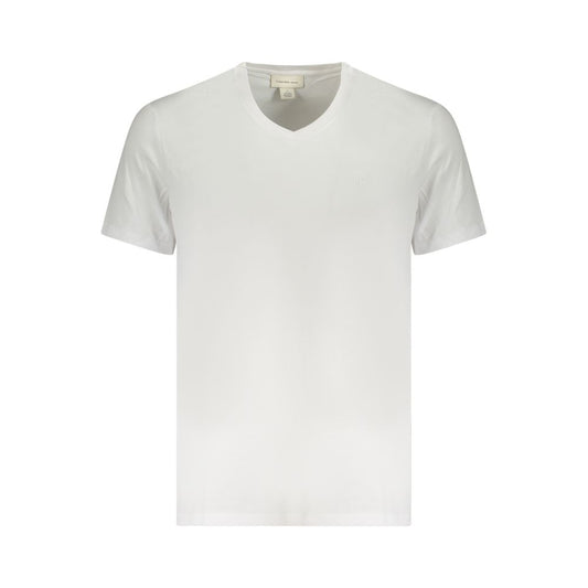Calvin Klein Bianco Cotton Men T-Shirt