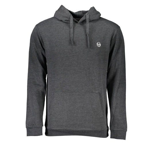 Sergio Tacchini Grigio Cotton Men Sweatshirt