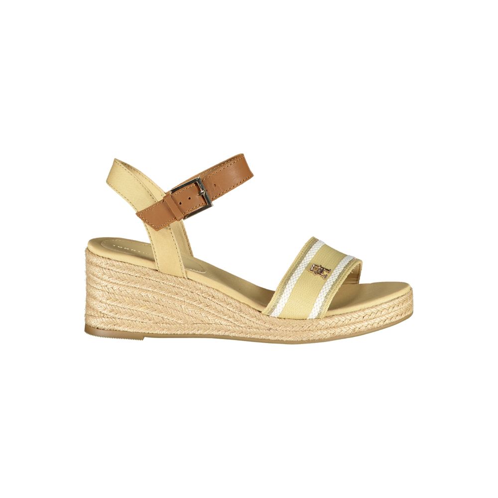 Tommy Hilfiger Beige Polyester Women Sandal