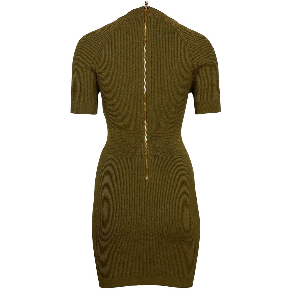 Hauts et t-shirts en viscose verte Balmain