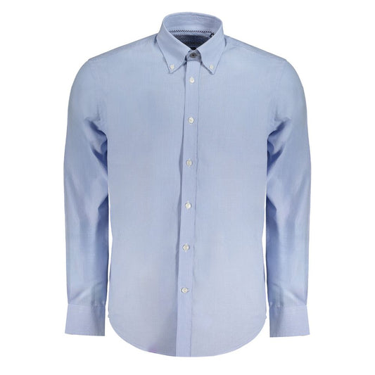 Harmont & Blaine Azzurro Organic Cotton Men's Shirt
