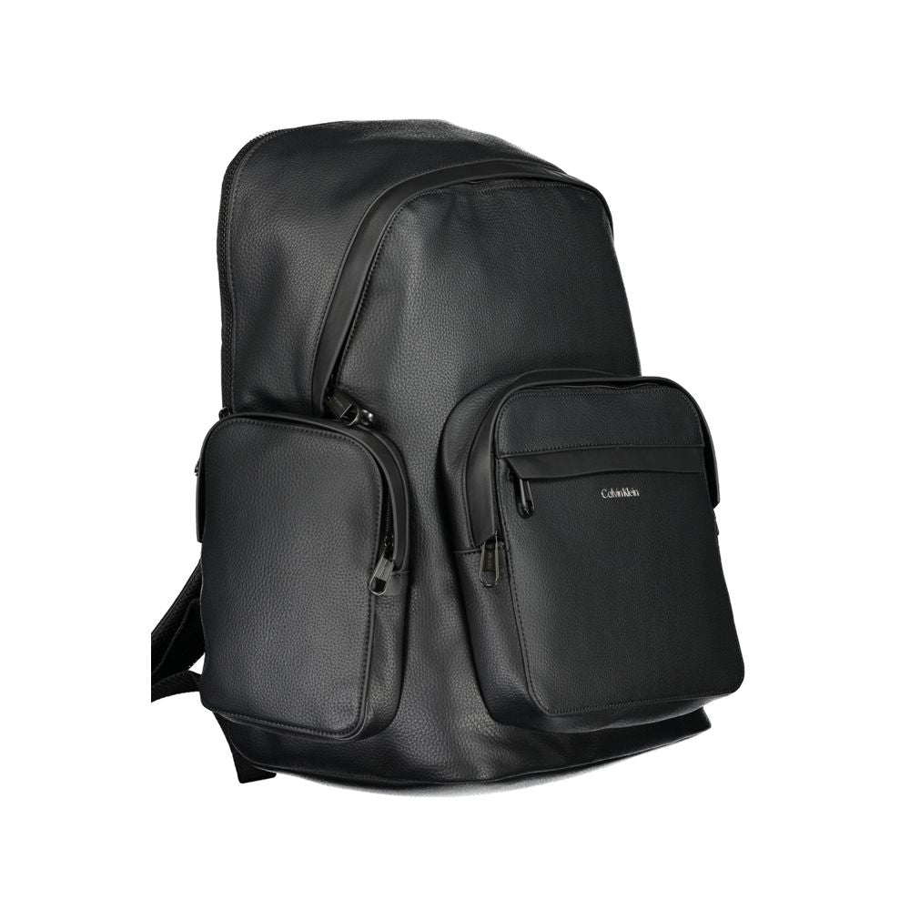 Calvin Klein Nero Poliestere Men Backpack