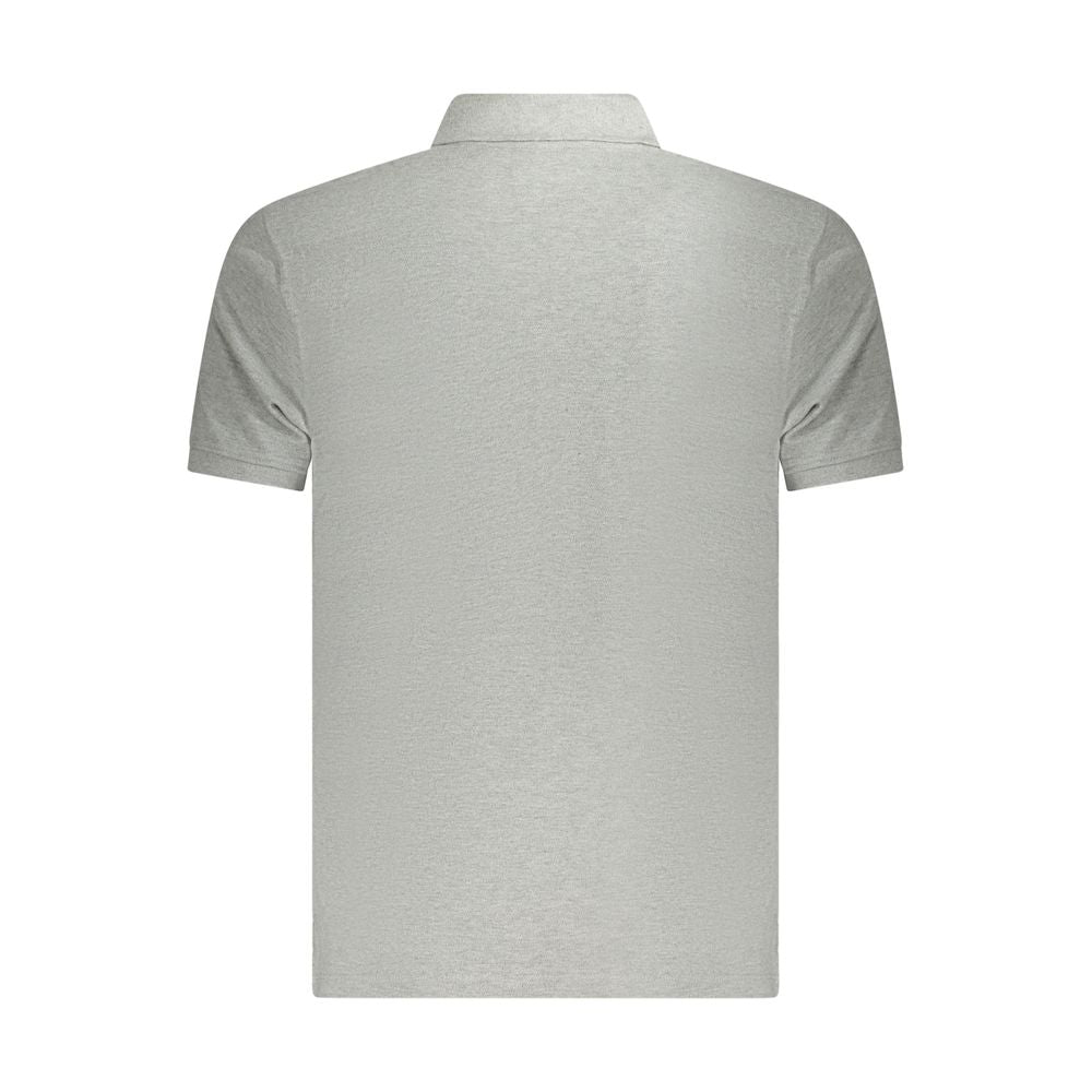 Timberland "Gray Cotton Men Polo Shirt"