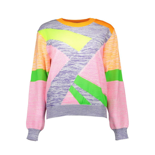 Pull multicolore en autres fibres Love Moschino