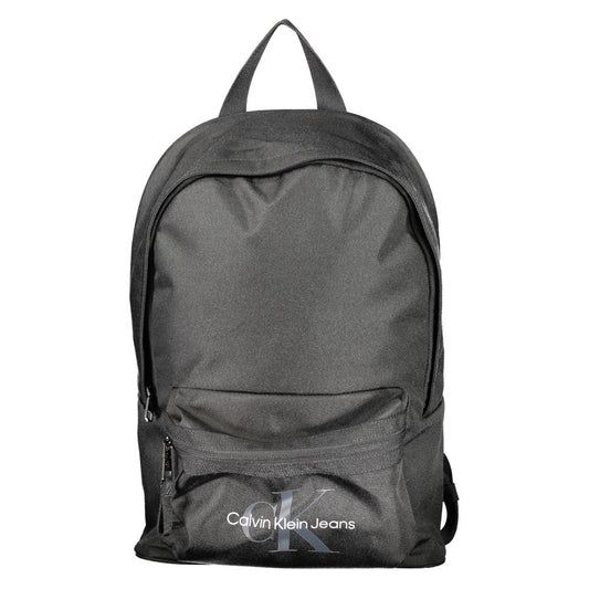 Calvin Klein Black Polyester Male Backpack