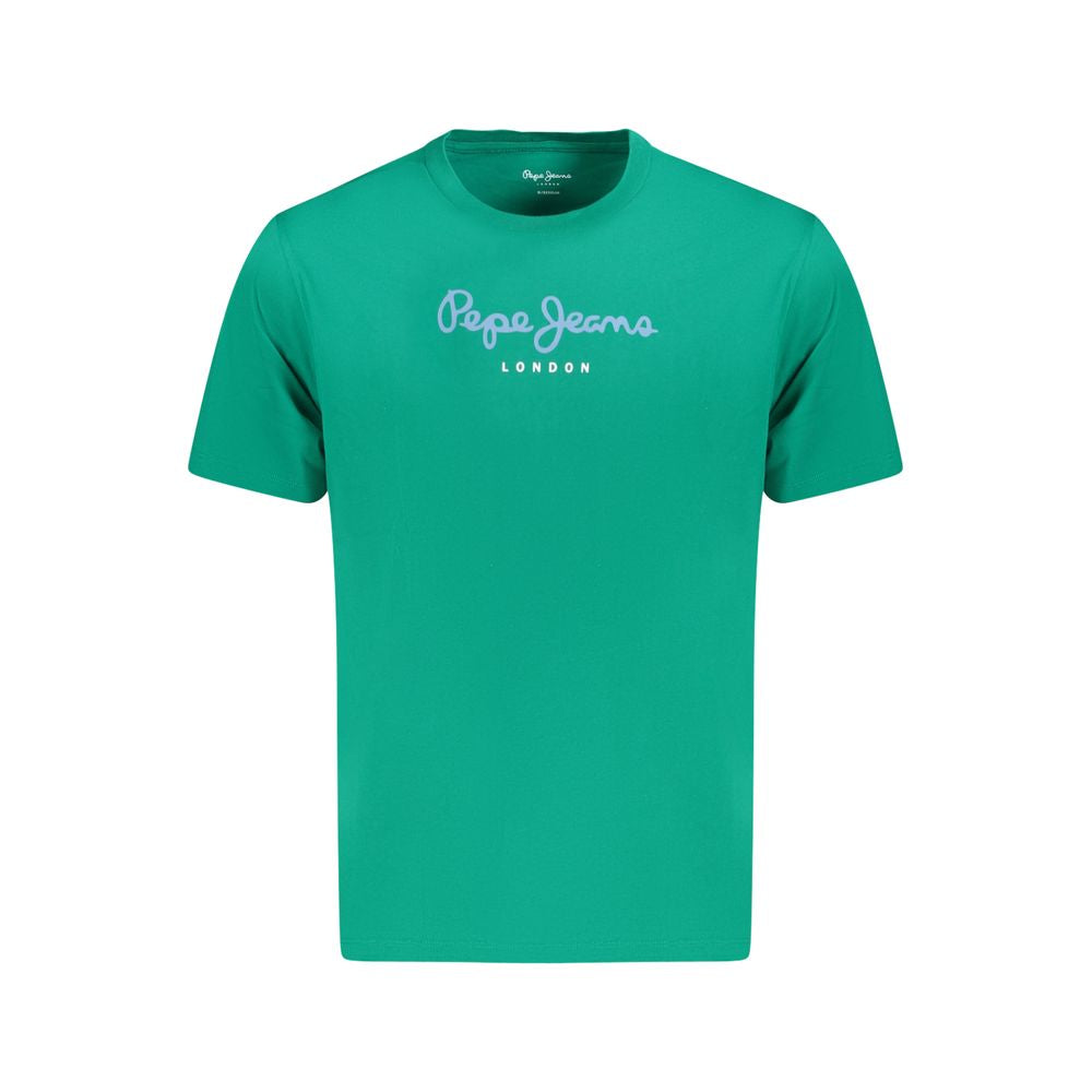 Pepe Jeans Verde Cotton Men T-Shirt