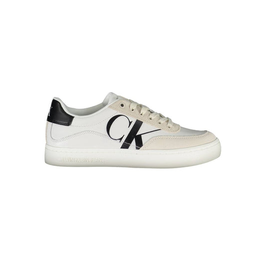 Baskets Calvin Klein en polyester blanc