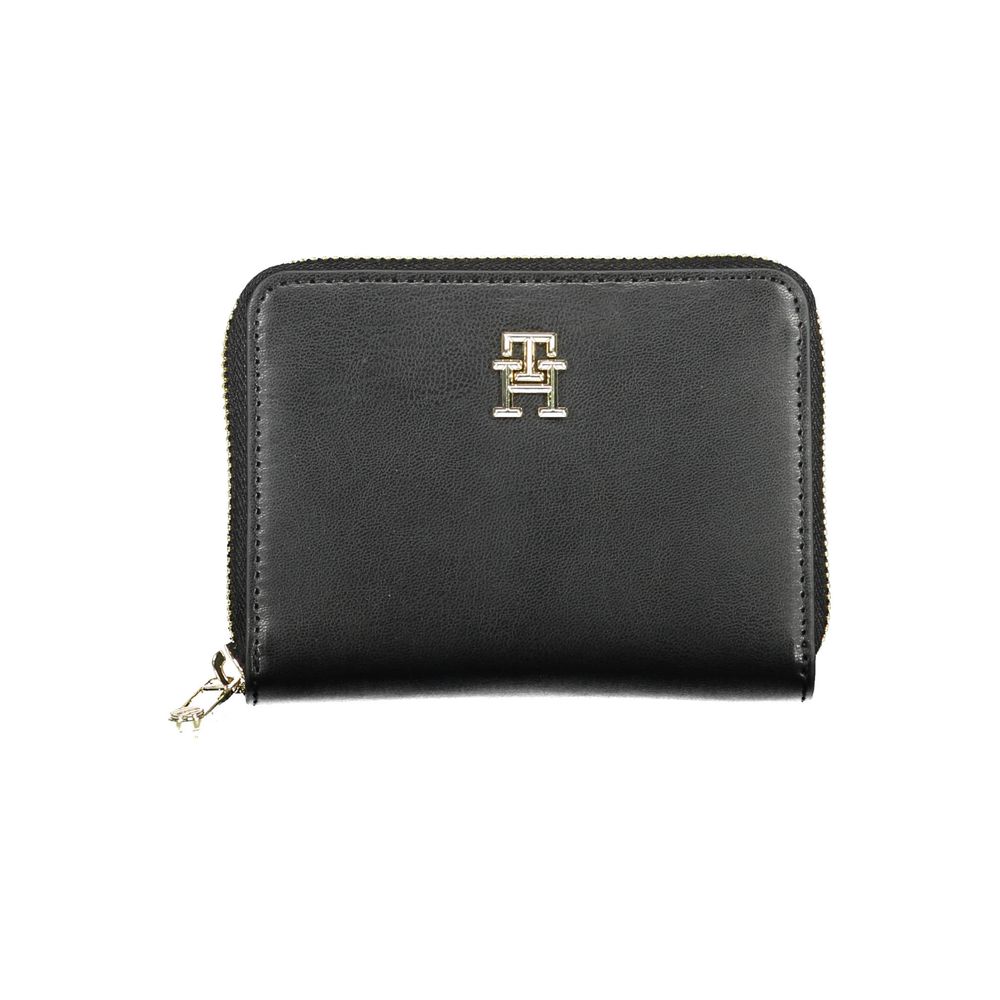 Tommy Hilfiger – Schwarze Polyethylen-Geldbörse