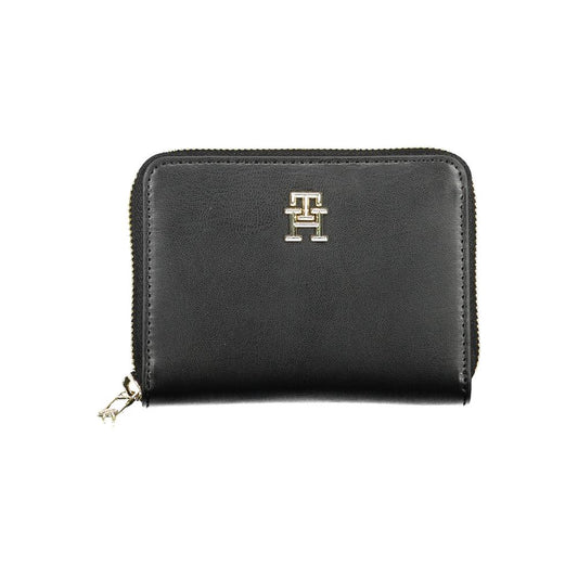 Tommy Hilfiger – Schwarze Polyethylen-Geldbörse
