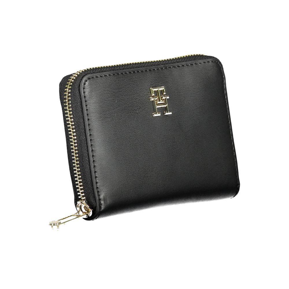 Tommy Hilfiger – Schwarze Polyethylen-Geldbörse