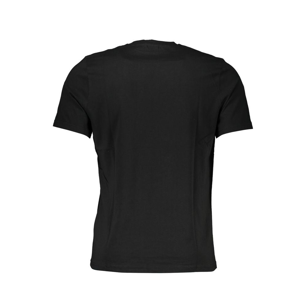 North Sails Black Cotton Men's T-Shirt