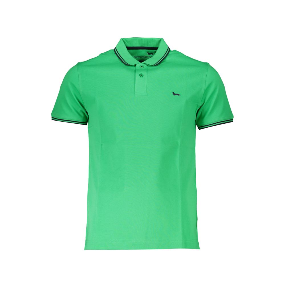 Harmont & Blaine Verde Cotton Men Polo