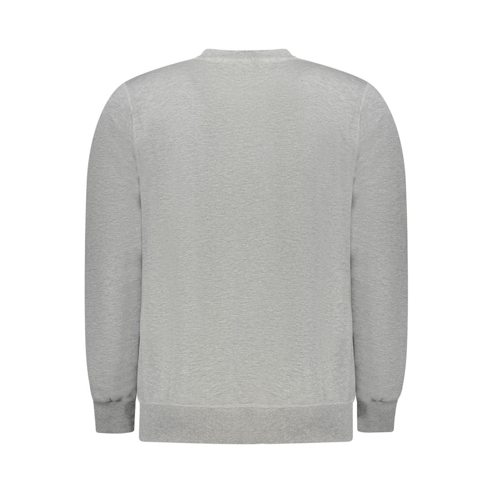 North Sails Grigio Cotton Men Sweatshirt
