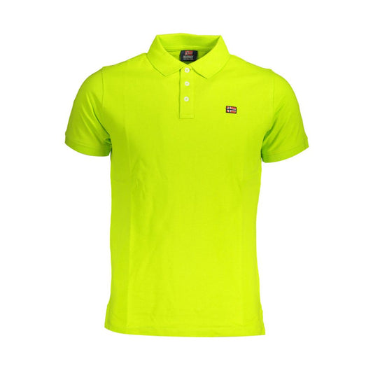 Norway 1963 Giallo Cotton Men Polo