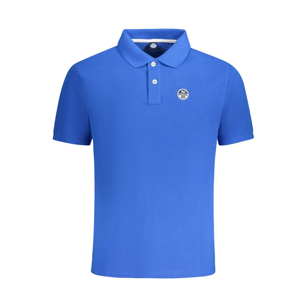 North Sails Blue Cotton Men's Polo Shirt