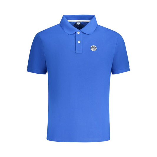 North Sails Blue Cotton Men's Polo Shirt