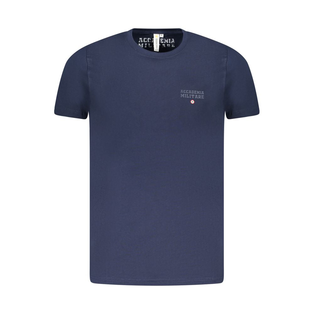 Accademia Militare Blue Cotton Men's T-Shirt