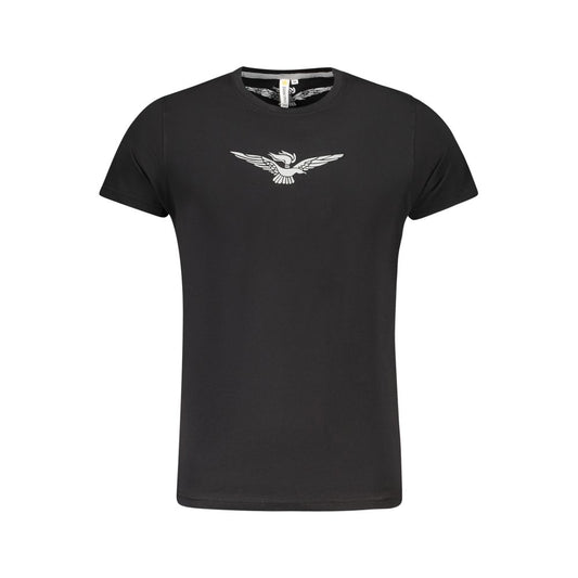 Accademia Militare "Black Cotton Men T-Shirt"