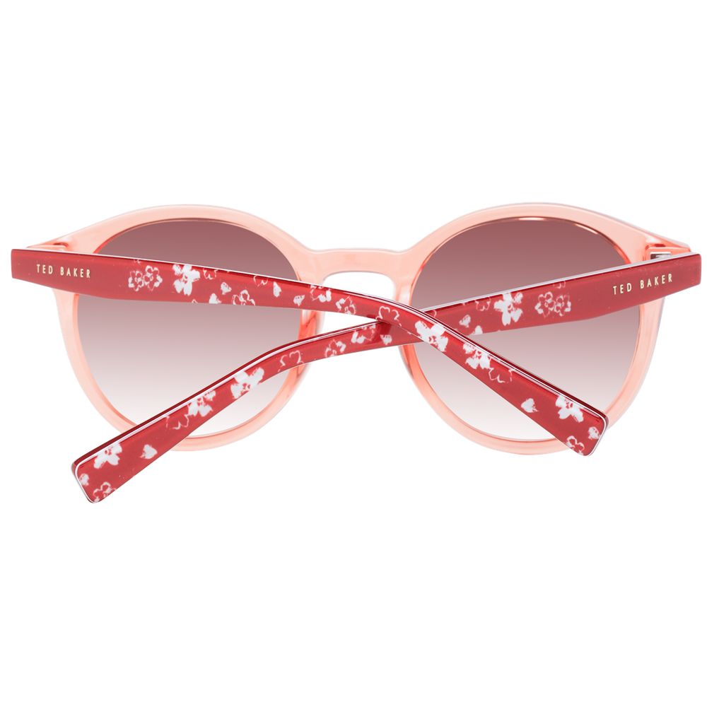 Lunettes de soleil roses pour femmes Ted Baker