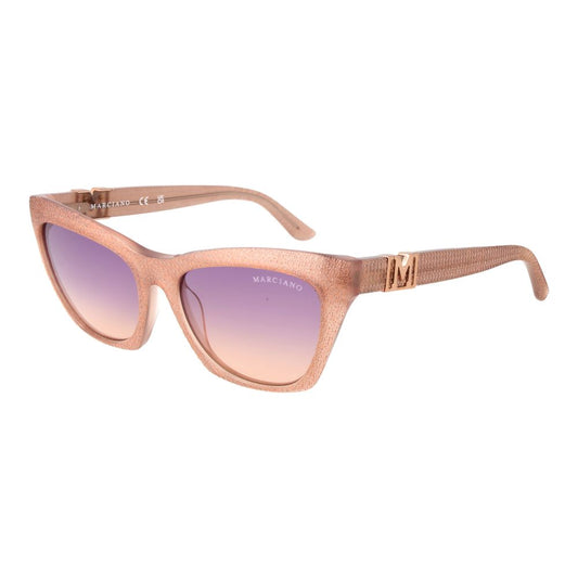 Lunettes de soleil Marciano by Guess beiges pour femme