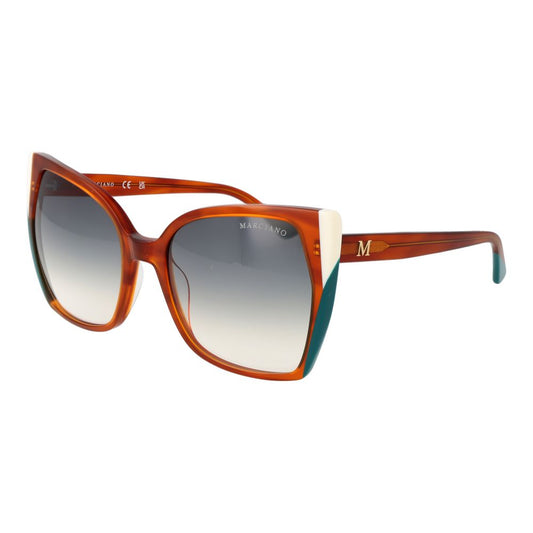 Lunettes de soleil Marciano by Guess pour femme en cuivre