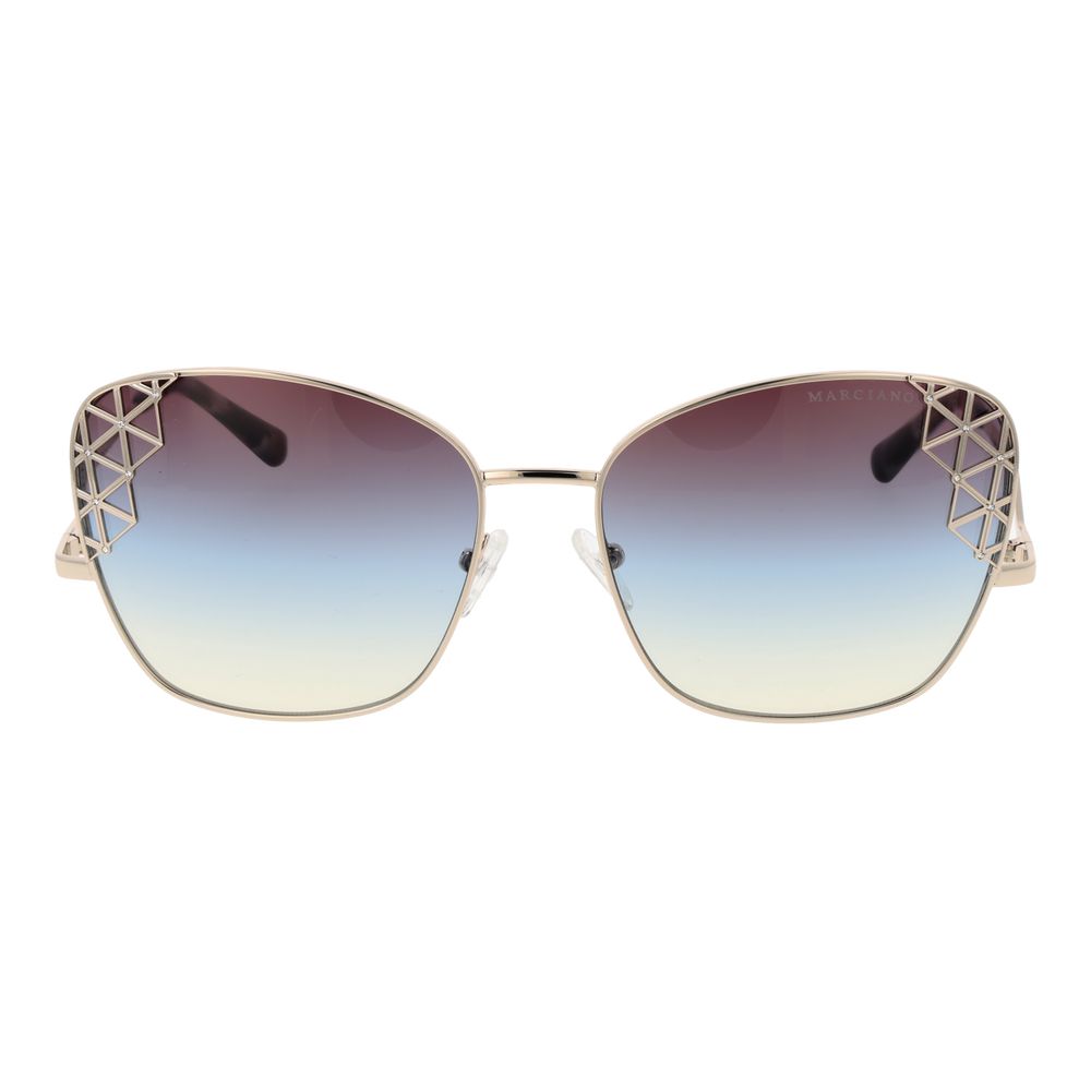 Lunettes de soleil Marciano by Guess Gold pour femme